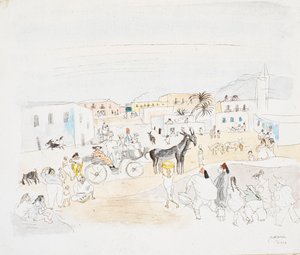 Tunis by Jules Pascin