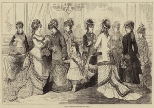 Paris Fashions for the New Year by Jules Pelcoq