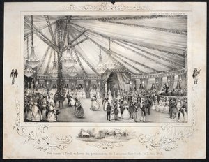 Festival at Tivoli for the Pensioners of the Former Civil List on June 3, 1840