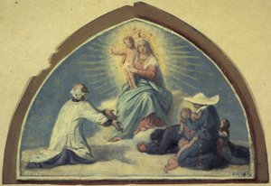 The Virgin Presenting the Child Jesus to Saint Vincent de Paul