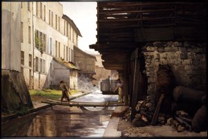 Tannery on the Bièvre, ca. 1892