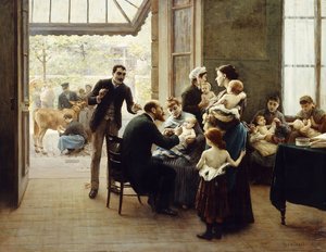 Homage to Louis Pasteur by Jules Scalbert