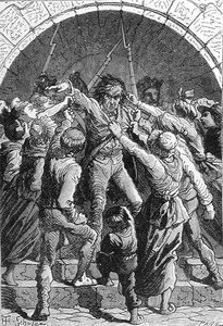 "Death to the Royalists", engraved by Stephane Pannemaker, from 