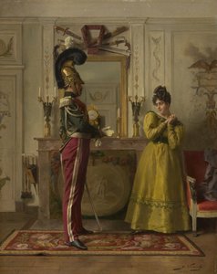 Departure for the Review by Jules Worms