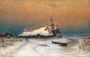 Winter Sunset, 1887