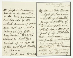 Autograph Letter by Julia Margaret Cameron
