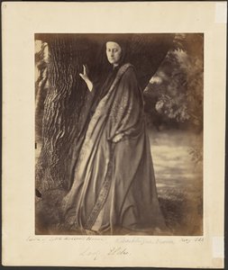 Lady Elcho / A Dantesque Vision by Julia Margaret Cameron