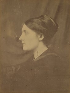 Unidentified Woman in Profile by Julia Margaret Cameron