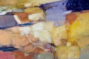Vibrant Abstract Fields by Julia Purinton