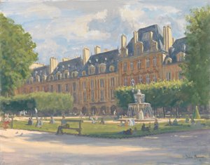 Place des Voges by Julian Barrow