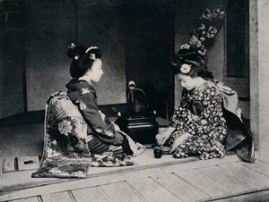 Ceremonial Tea Served by Lovely Japanese Hands