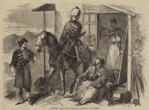 Circassian Chiefs and Attendants by Julian Portch