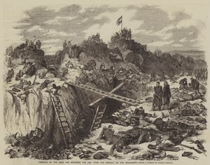 Removal of the Dead and Wounded the Day after the Assault on the Malakhoff by Julian Portch