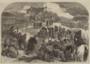 The Blessing of the Flags used at the Capture of the Malakhoff by Julian Portch