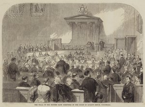 The Trial of the British Bank Directors in the Court of Queen’s Bench, Guildhall by Julian Portch