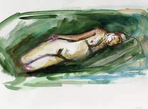 Reclining Nude, 2015
