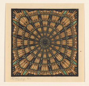 Design for a Square Rug