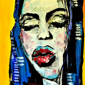 Red Lips Abstract
