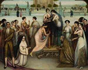 The Consecration of the Couple by Julio Romero de Torres