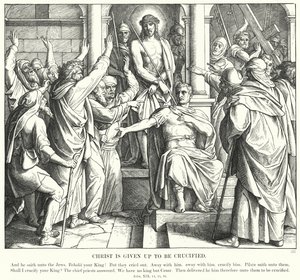 Christ is Given up to be Crucified by Julius (after) Schnorr von Carolsfeld