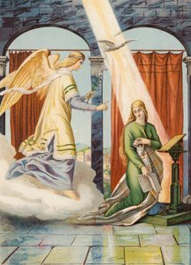 The Annunciation by Julius (after) Schnorr von Carolsfeld