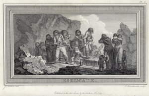Eskimaux by Julius Caesar Ibbetson