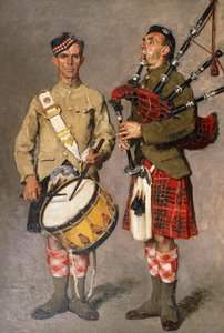 MacPherson and MacDonald by Julius Gari Melchers