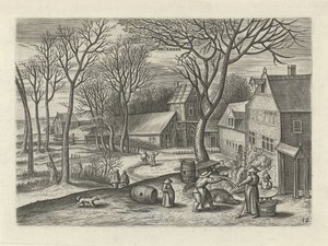 December by Julius Goltzius