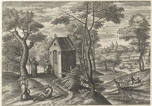 July (The Twelve Months) by Julius Goltzius