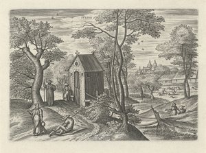 July (series title: The Twelve Months) by Julius Goltzius