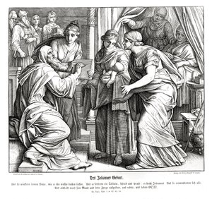 Birth of John, Gospel of Luke