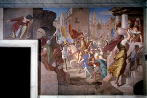 Charlemagne and His Army in Paris
