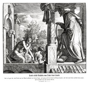 David Sees Bathsheba on the Roof
