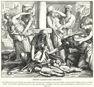 Herod Slaying the Children by Julius Schnorr von Carolsfeld
