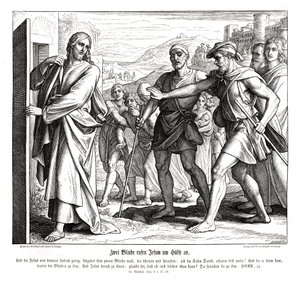Jesus and the blind men, Gospel of Matthew