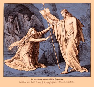 Jesus Appears to Mary Magdalene, Gospel of John