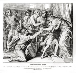 Joseph is Recognised by His Brothers by Julius Schnorr von Carolsfeld