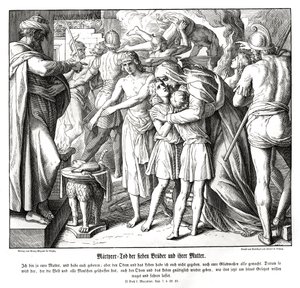 Martyrdom of the Seven Sons, 2 Maccabees