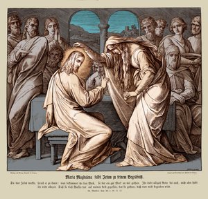 Mary Magdalene Anoints Jesus, Gospel of Matthew