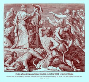 Moses and the Serpent of Brass