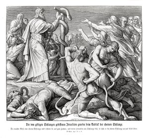 Moses and the Serpent of Brass
