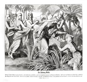 Moses Is Discovered in the Reeds, Exodus
