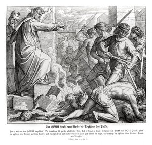 Moses Punishes the People for Their Idolatry, Exodus