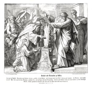 Paul and Barnabus in Lystria, Acts of the Apostles