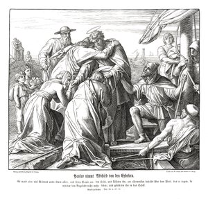Paul Leaves the Ephesians, Acts of the Apostles