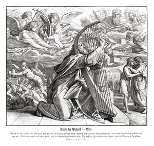 Psalms - plea by Julius Schnorr von Carolsfeld