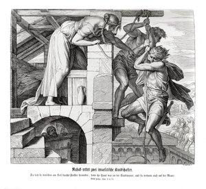 Rahab Rescues Two Israelite Men