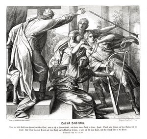 Saul Tries to Kill David