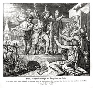 Shepherds Spread the Gospel, Gospel of Luke