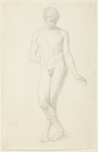 Study of a Standing Nude Youth